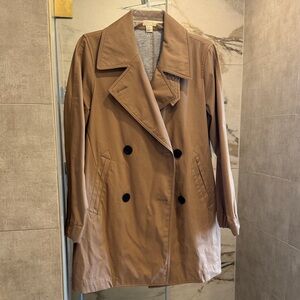 J. Crew Classic Tan Double-Breasted Women's Coat